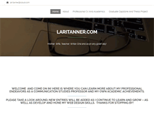 Tablet Screenshot of laritanner.com